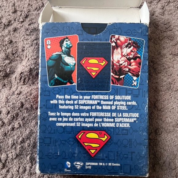 DC Comics Superman Playing Cards - Picture 5 of 5